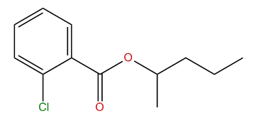 Pentan-2-yl 2-chlorobenzoate